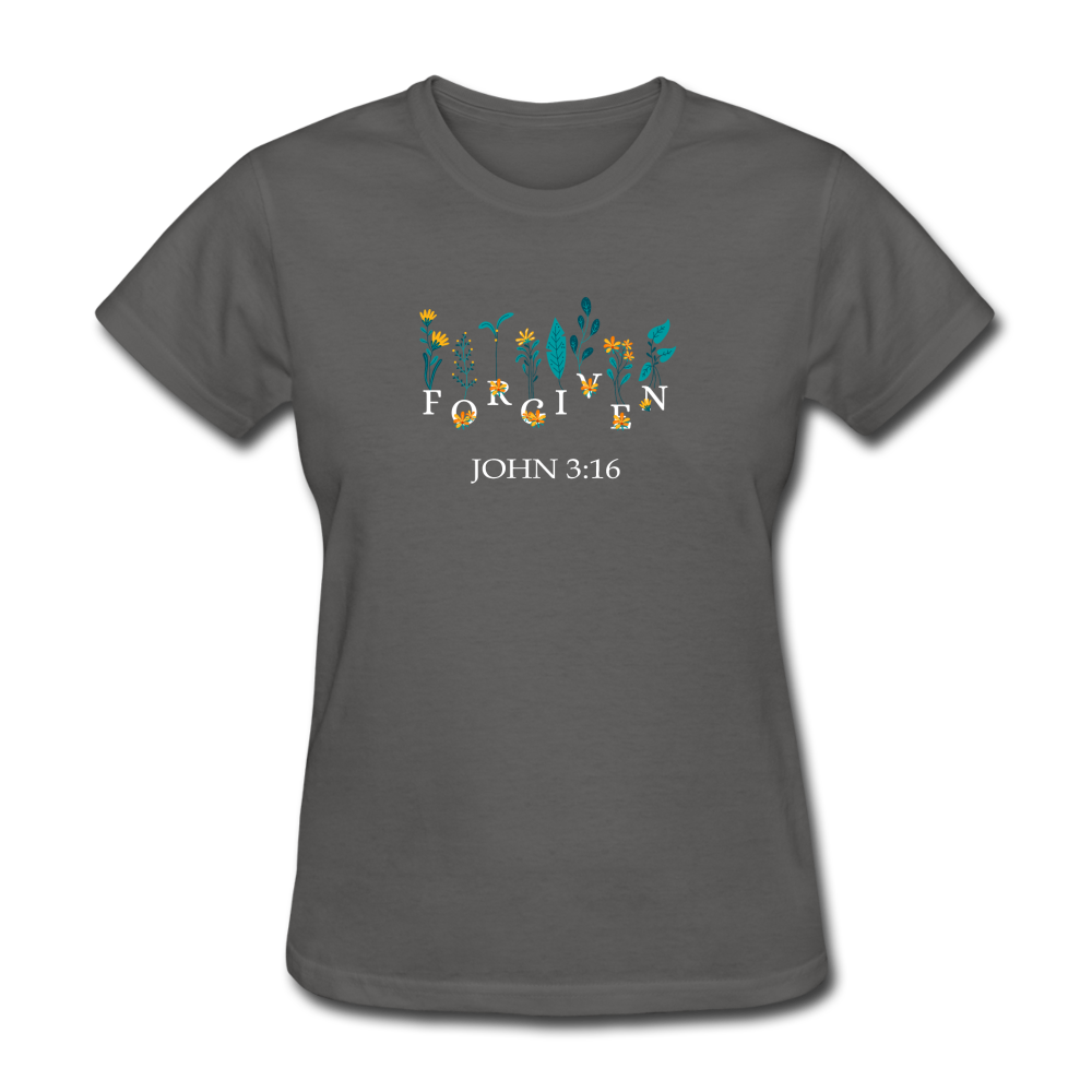 Women's Forgiven T-Shirt - charcoal