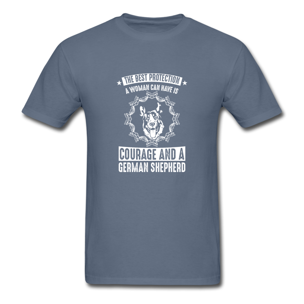 Unisex Classic German Shepherd T-Shirt - denim