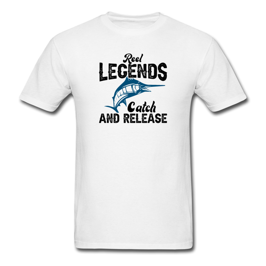Unisex Classic Reel Legends T-Shirt - white