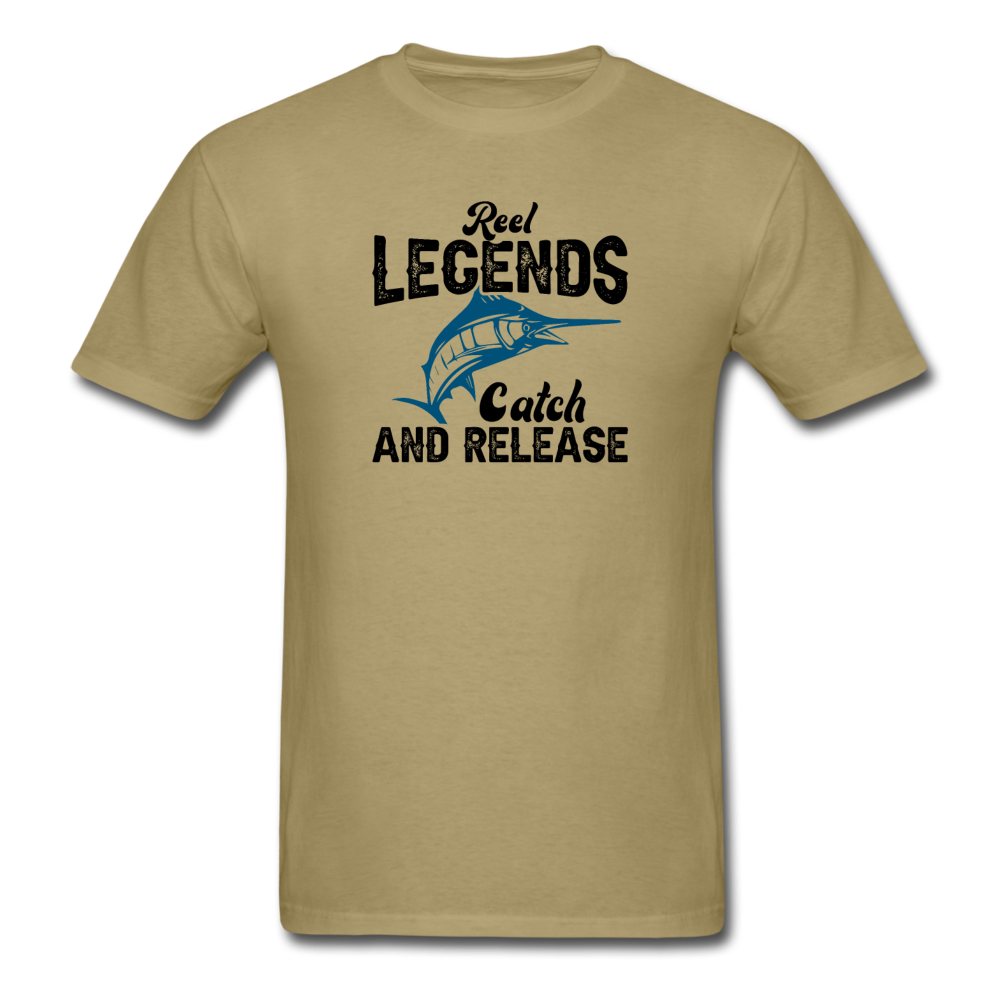 Unisex Classic Reel Legends T-Shirt - khaki