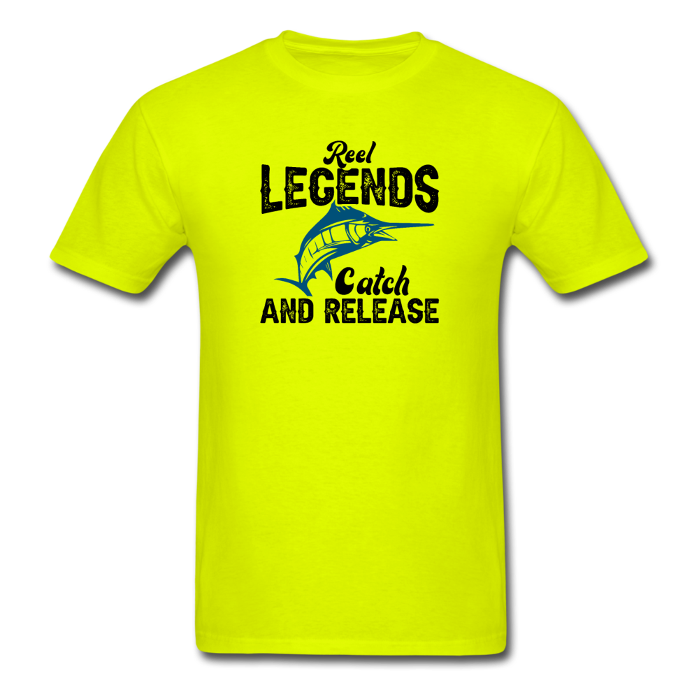 Unisex Classic Reel Legends T-Shirt - safety green