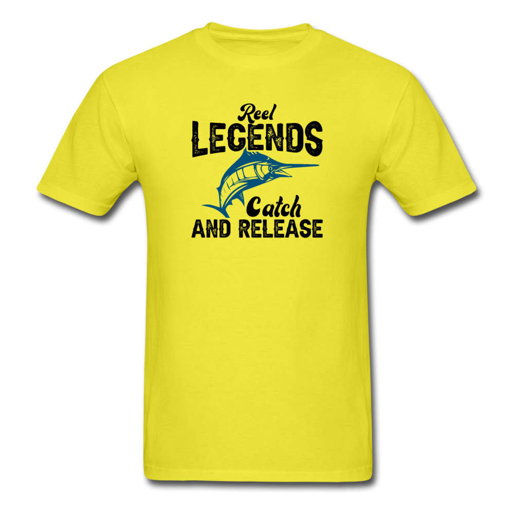Unisex Classic Reel Legends T-Shirt - yellow