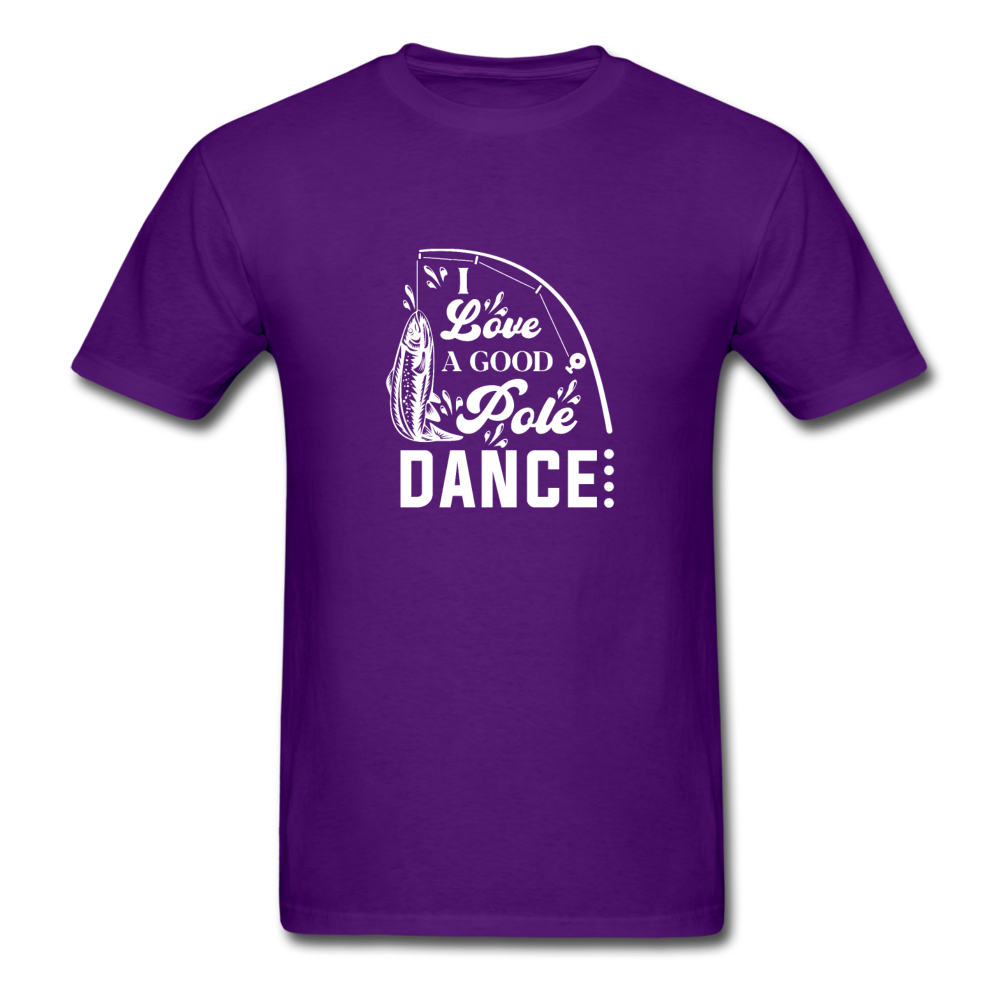 Unisex Classic Pole Dance T-Shirt - purple
