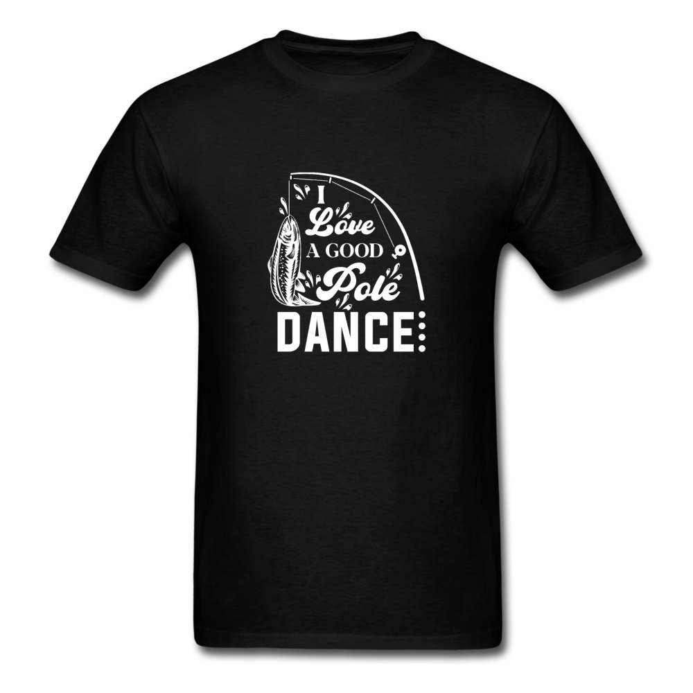 Unisex Classic Pole Dance T-Shirt - black