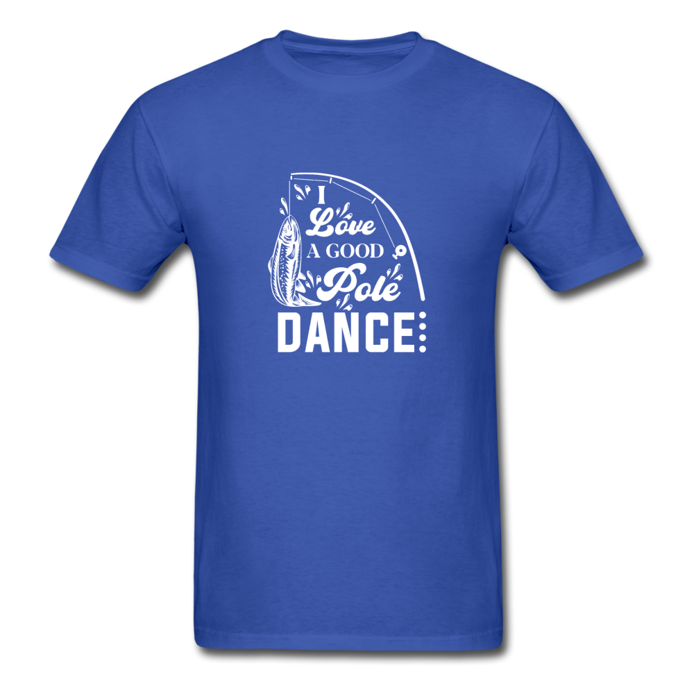 Unisex Classic Pole Dance T-Shirt - royal blue