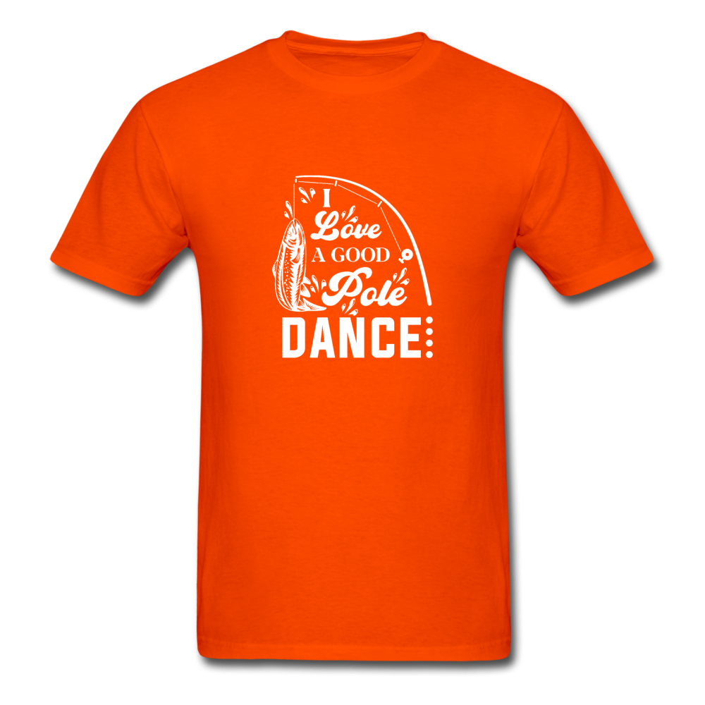 Unisex Classic Pole Dance T-Shirt - orange