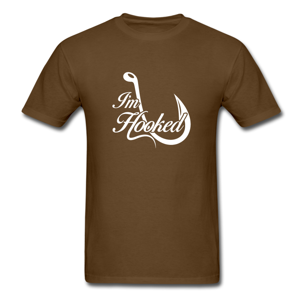 Unisex Classic I'm Hooked T-Shirt - brown