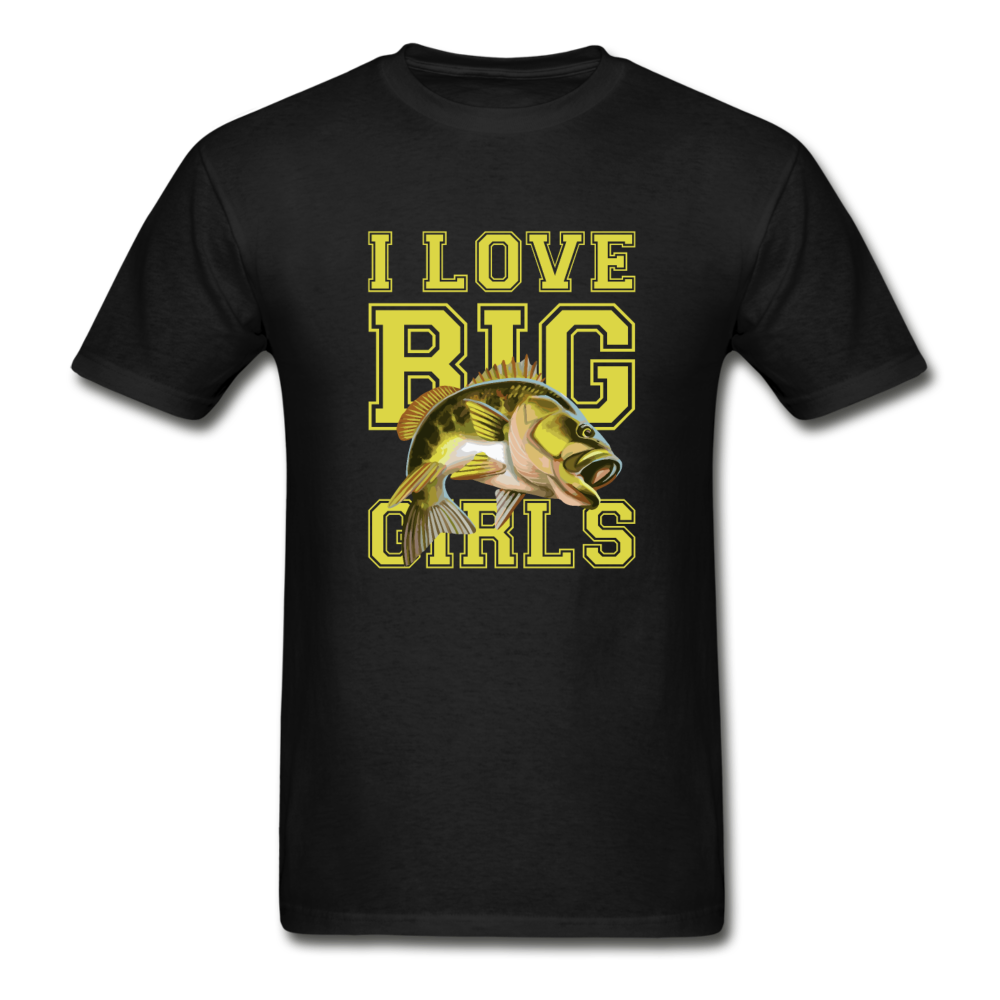 Gildan Ultra Cotton Adult Love Big Girls T-Shirt - black