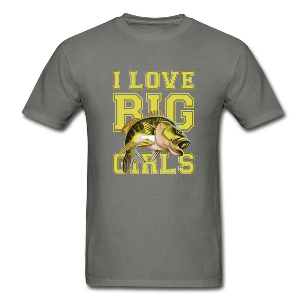 Gildan Ultra Cotton Adult Love Big Girls T-Shirt - charcoal