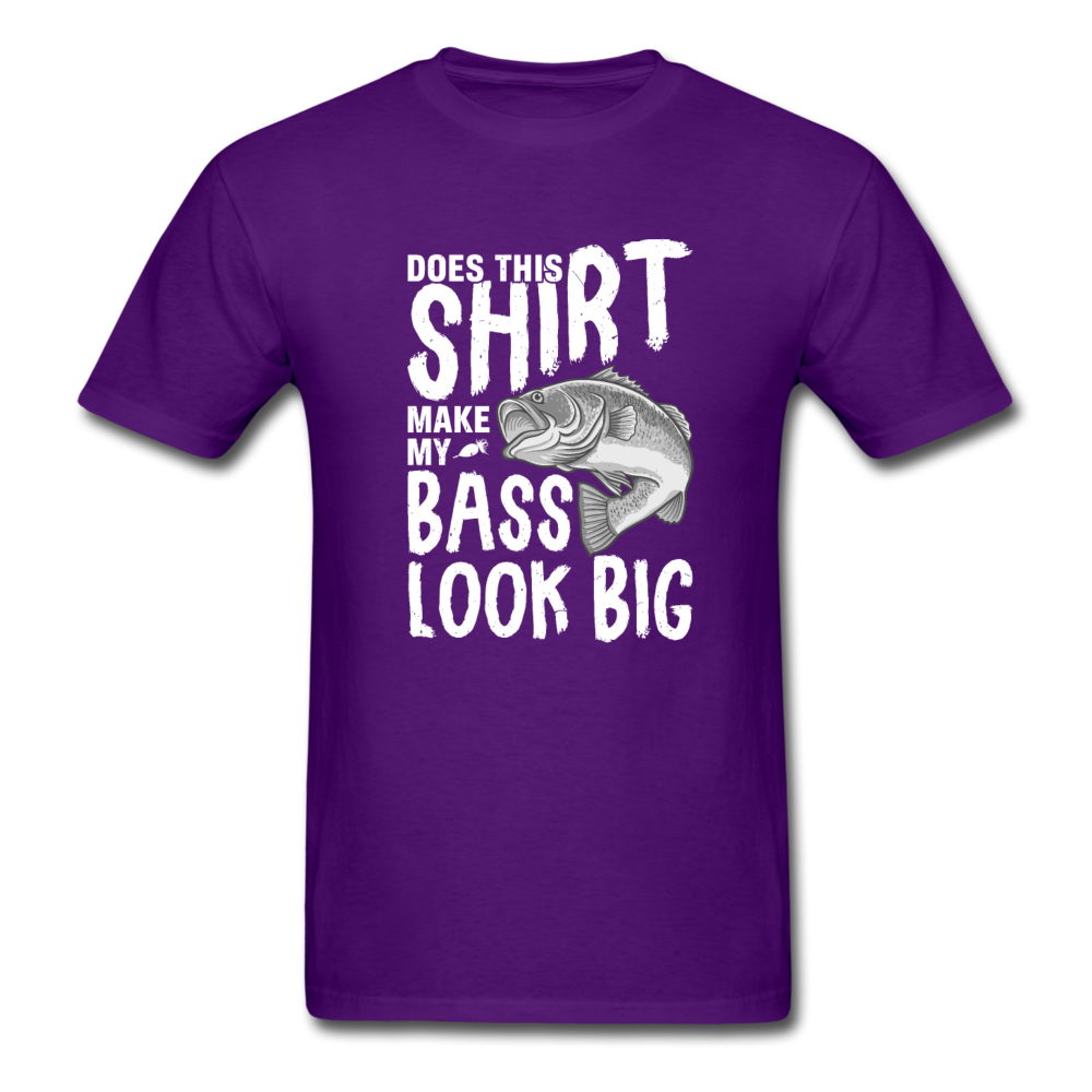 Unisex Classic Big Bass T-Shirt - purple