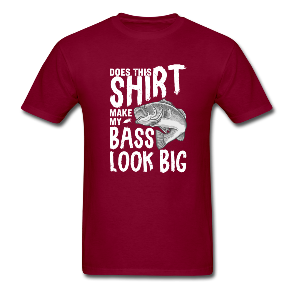 Unisex Classic Big Bass T-Shirt - burgundy
