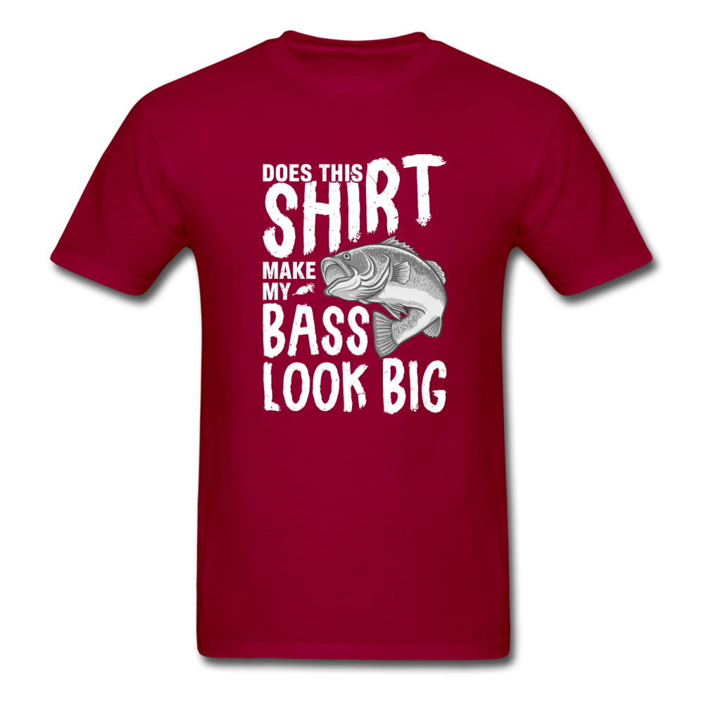 Unisex Classic Big Bass T-Shirt - dark red