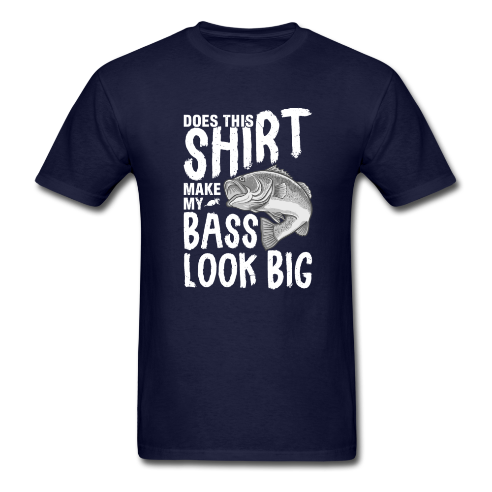 Unisex Classic Big Bass T-Shirt - navy