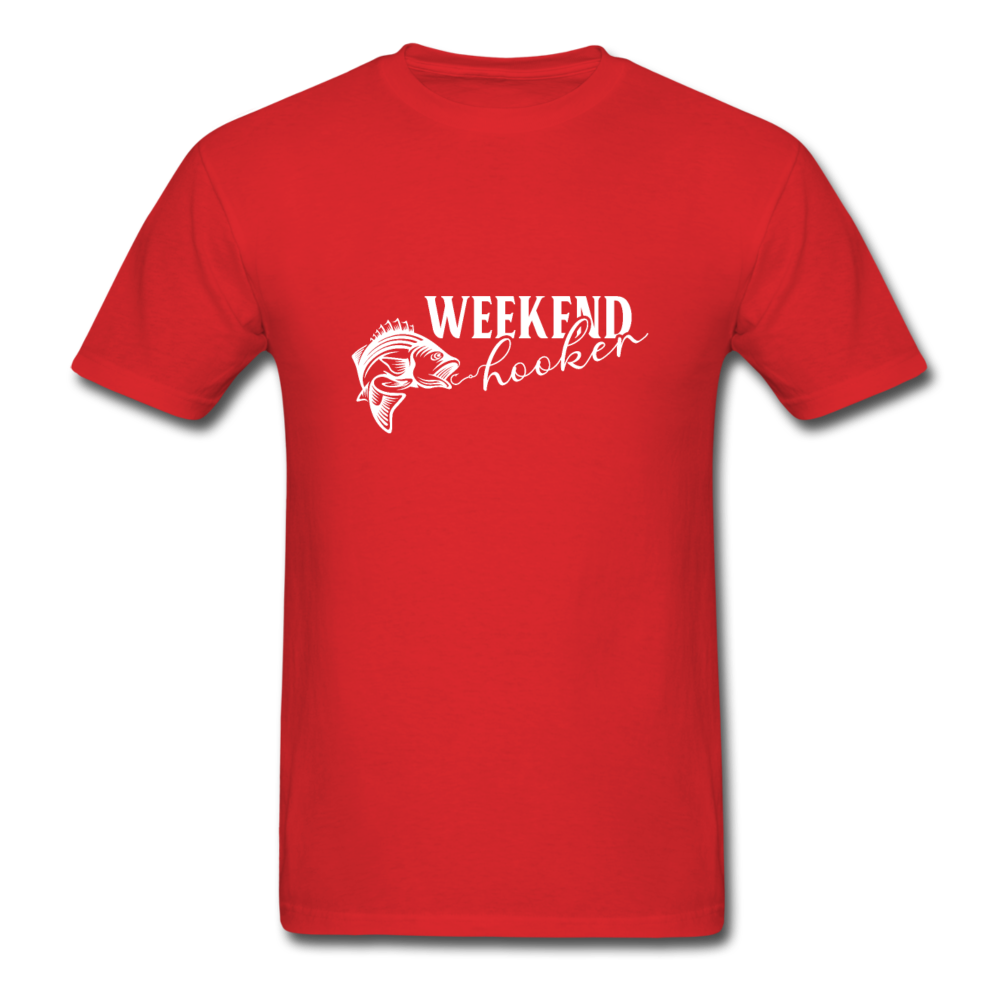 Unisex Classic Weekend Hooker T-Shirt - red