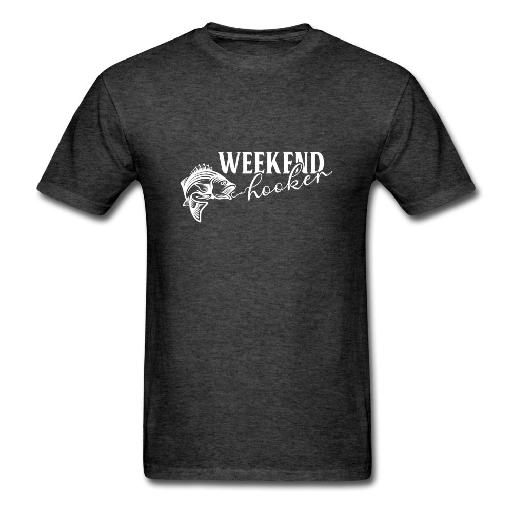 Unisex Classic Weekend Hooker T-Shirt - heather black
