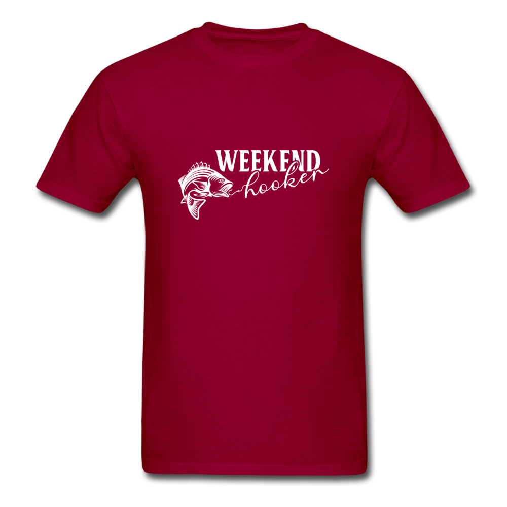 Unisex Classic Weekend Hooker T-Shirt - dark red