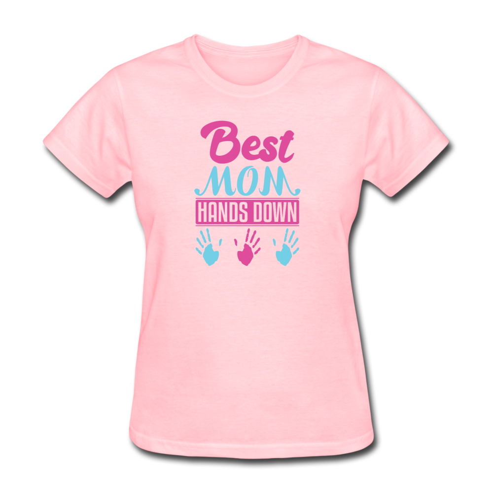 Women's Best Mom T-Shirt - pink