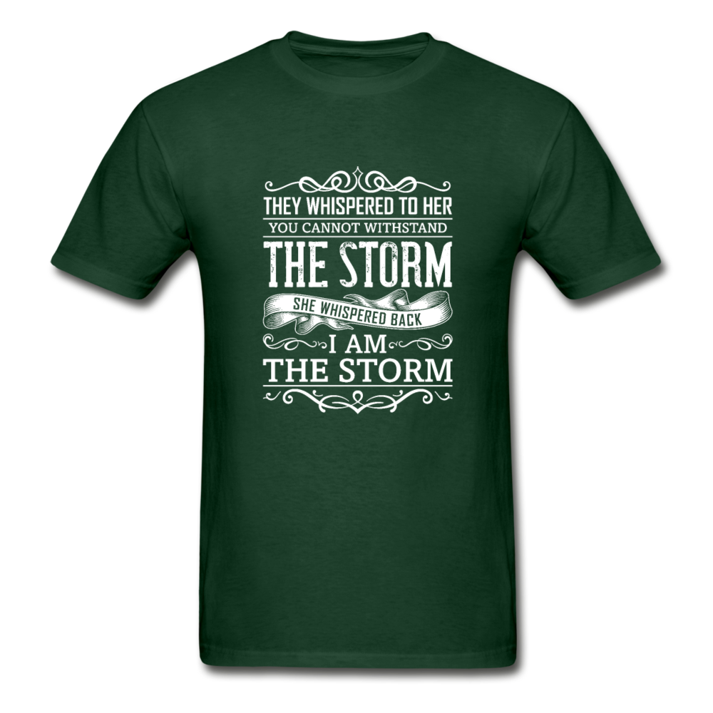 Gildan Ultra Cotton Adult Storm T-Shirt - forest green