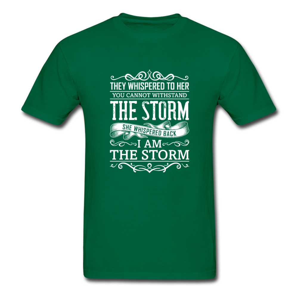 Gildan Ultra Cotton Adult Storm T-Shirt - bottlegreen