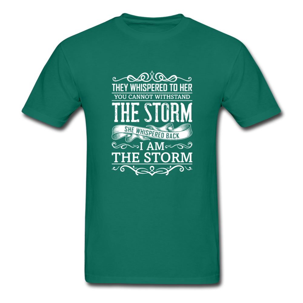 Gildan Ultra Cotton Adult Storm T-Shirt - petrol