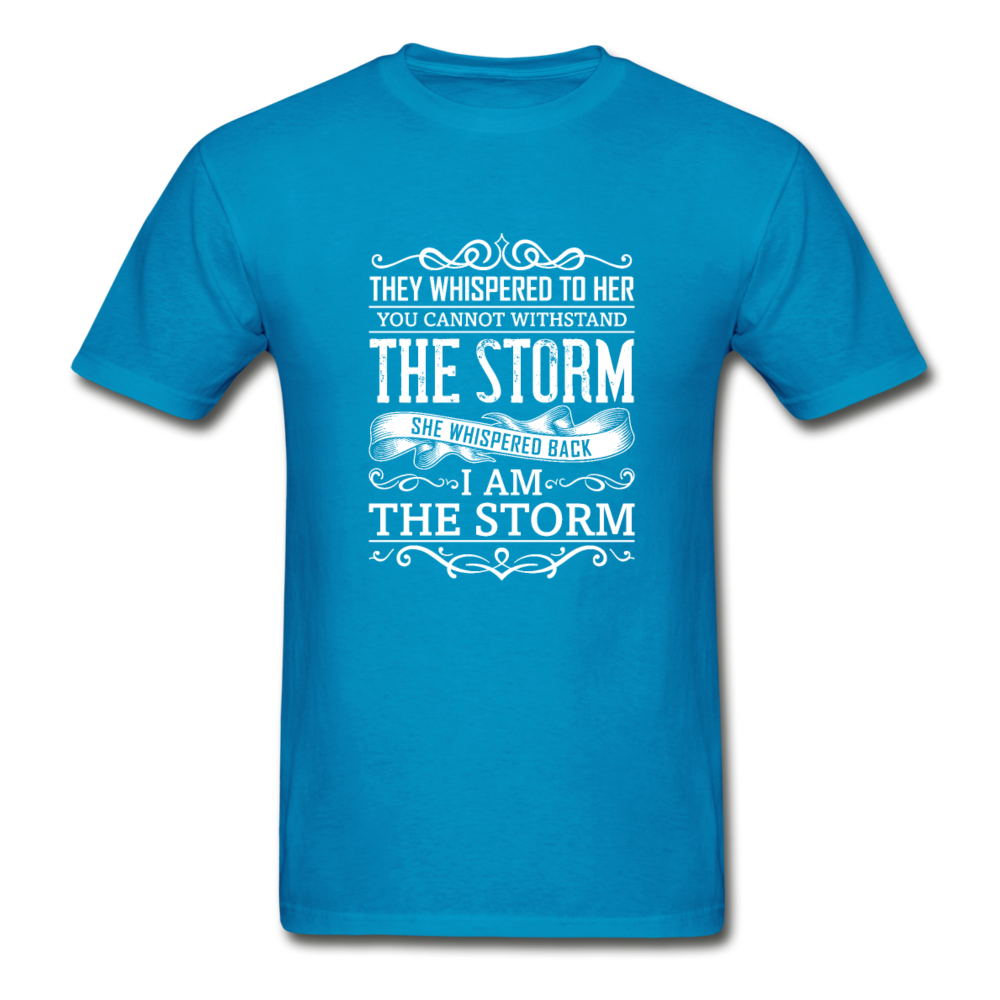 Gildan Ultra Cotton Adult Storm T-Shirt - turquoise