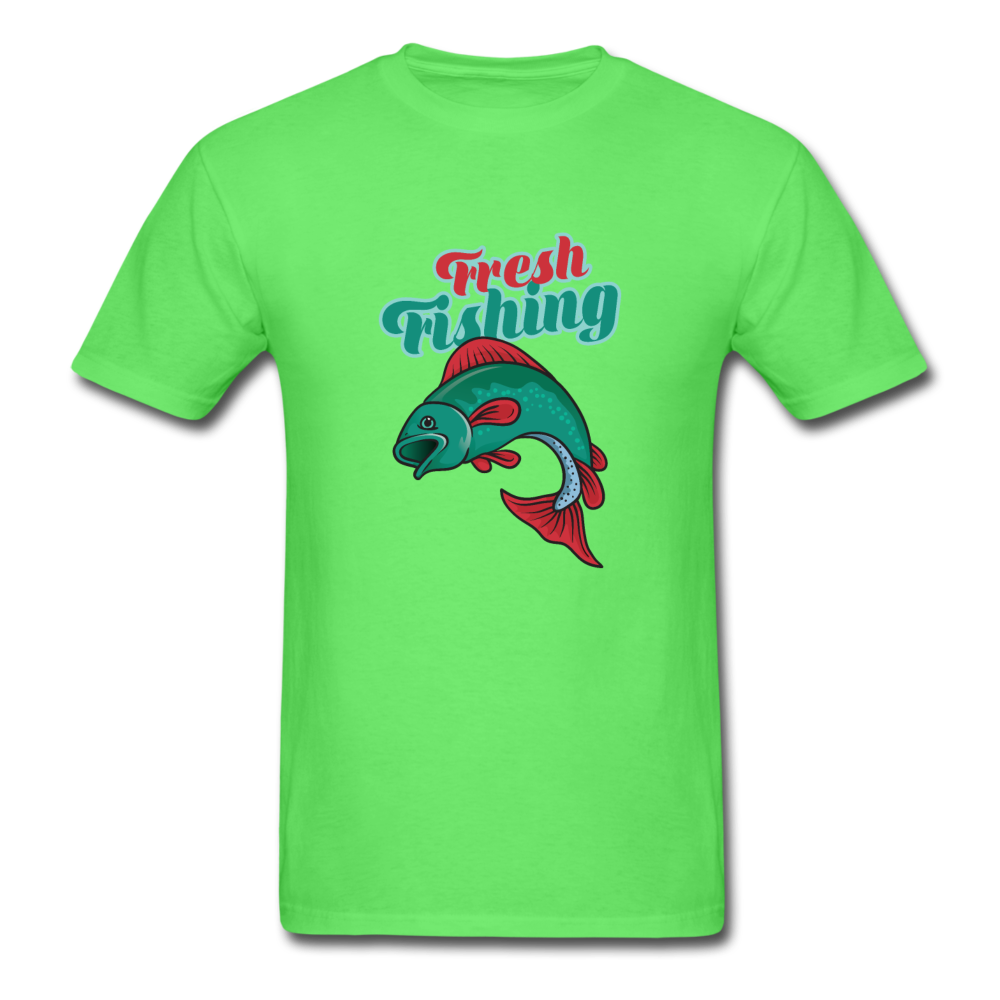 Unisex Classic Fresh Fishing T-Shirt - kiwi