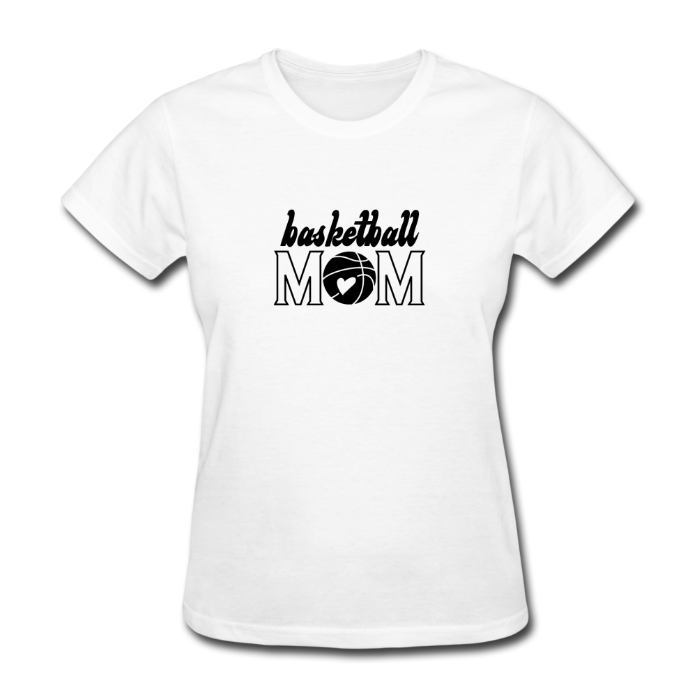 Women's Basketball T-Shirt - white