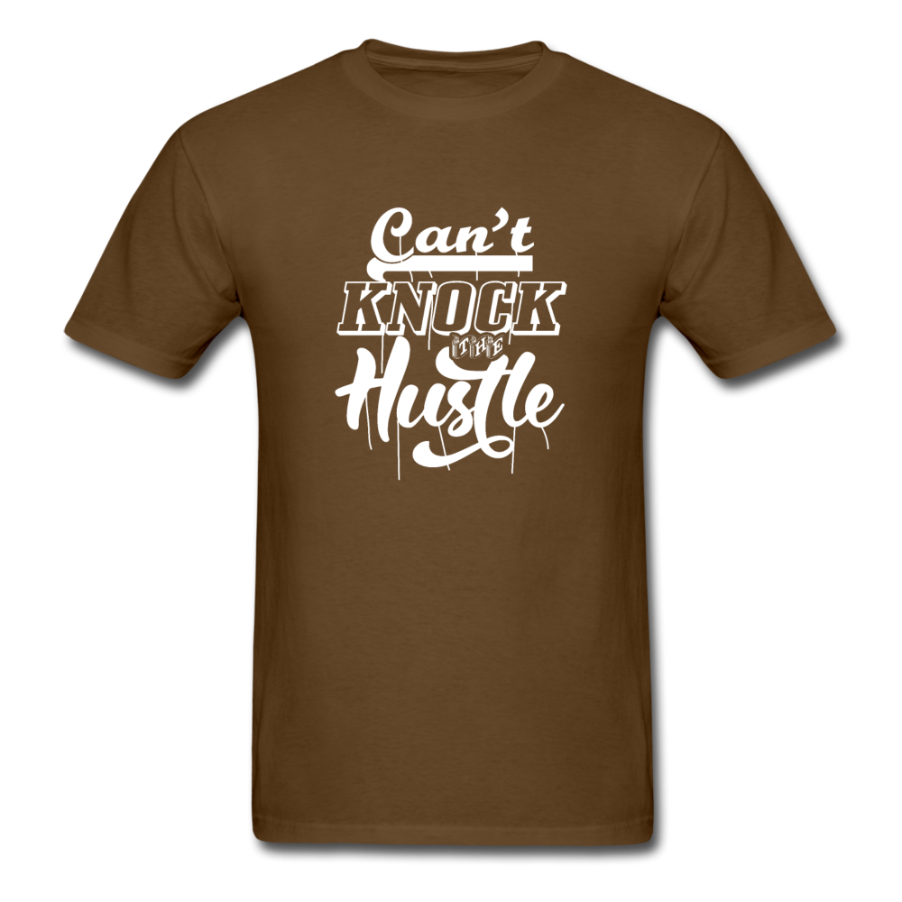 Unisex Classic Can't Knock the Hustle T-Shirt - brown