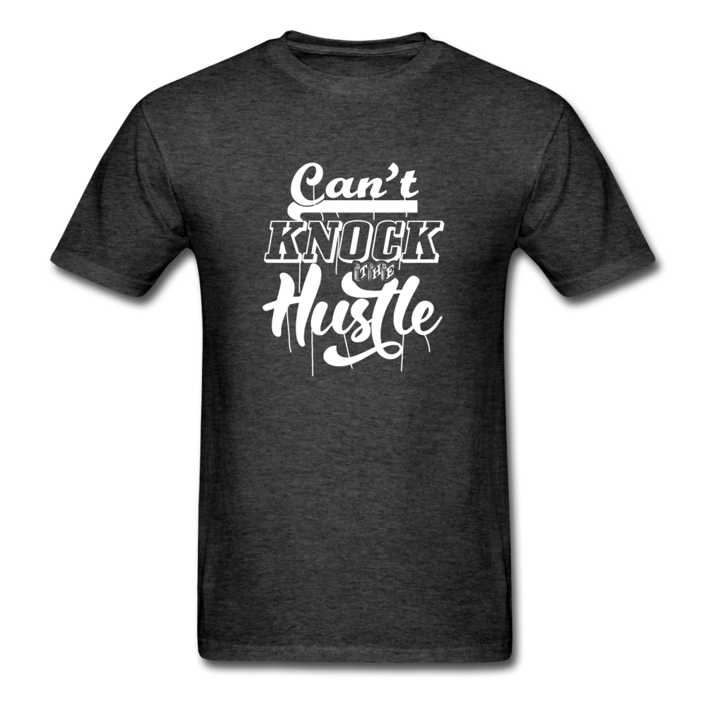 Unisex Classic Can't Knock the Hustle T-Shirt - heather black