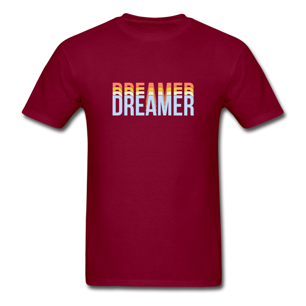 Unisex Classic Dreamer T-Shirt - burgundy
