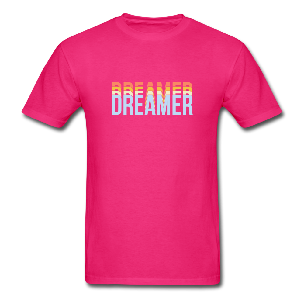Unisex Classic Dreamer T-Shirt - fuchsia