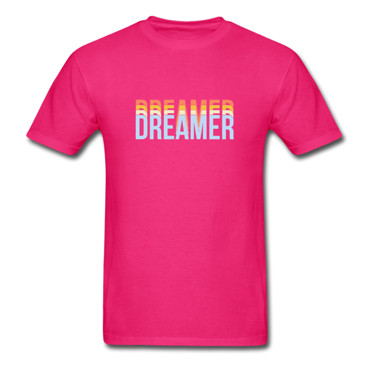 Unisex Classic Dreamer T-Shirt - fuchsia
