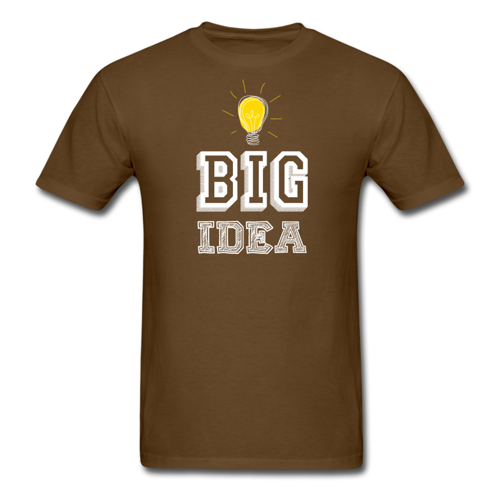 Unisex Classic Big Idea T-Shirt - brown