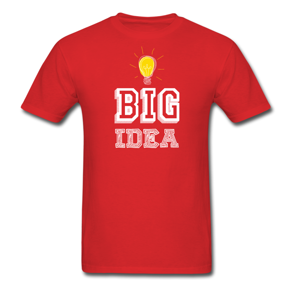 Unisex Classic Big Idea T-Shirt - red