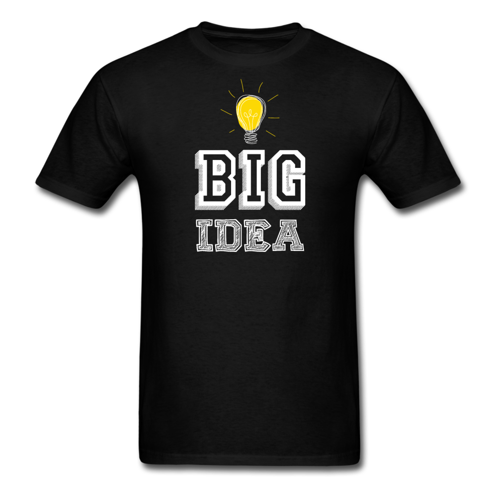 Unisex Classic Big Idea T-Shirt - black
