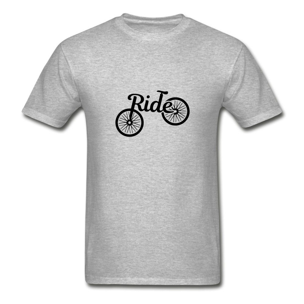 Gildan Ultra Cotton Adult Ride T-Shirt - heather gray