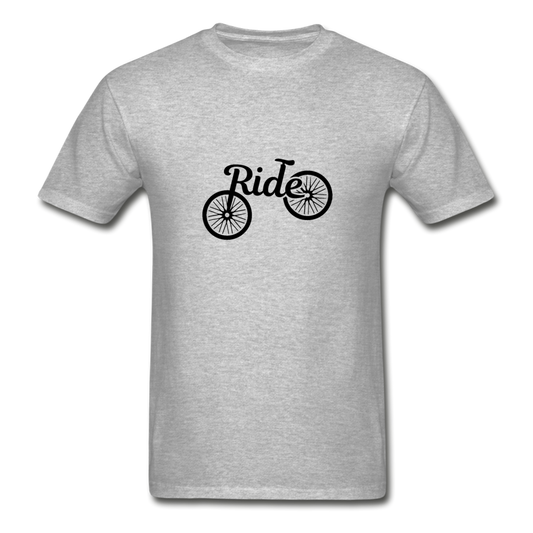 Gildan Ultra Cotton Adult Ride T-Shirt - heather gray