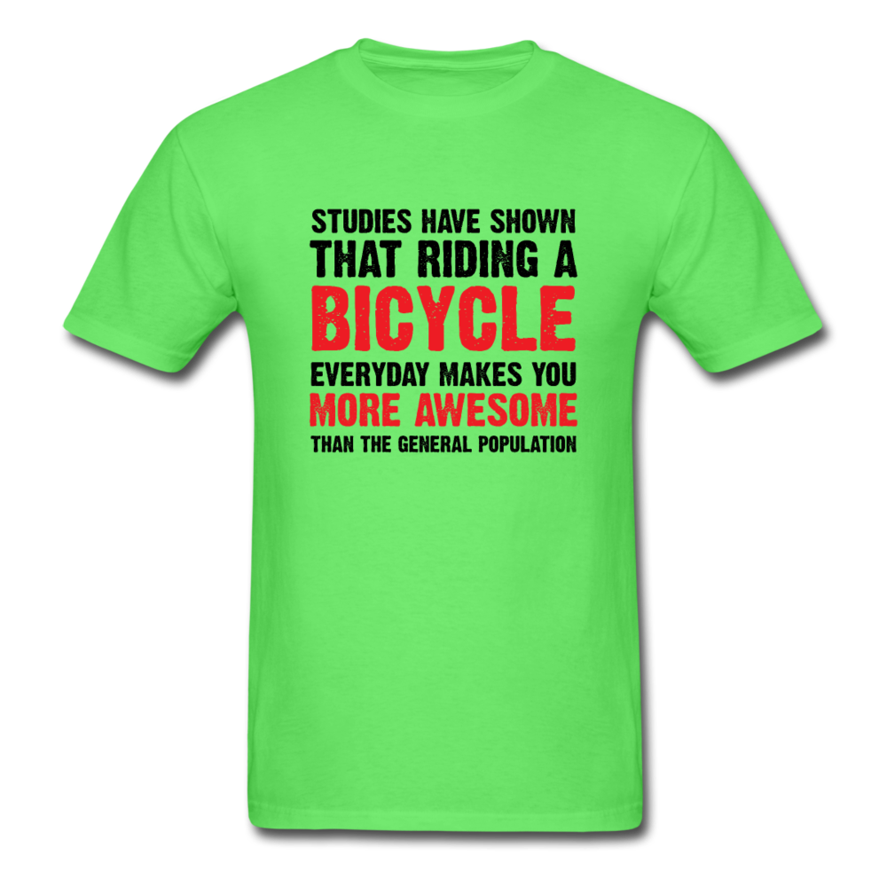 Unisex Classic Bicycle Studies T-Shirt - kiwi