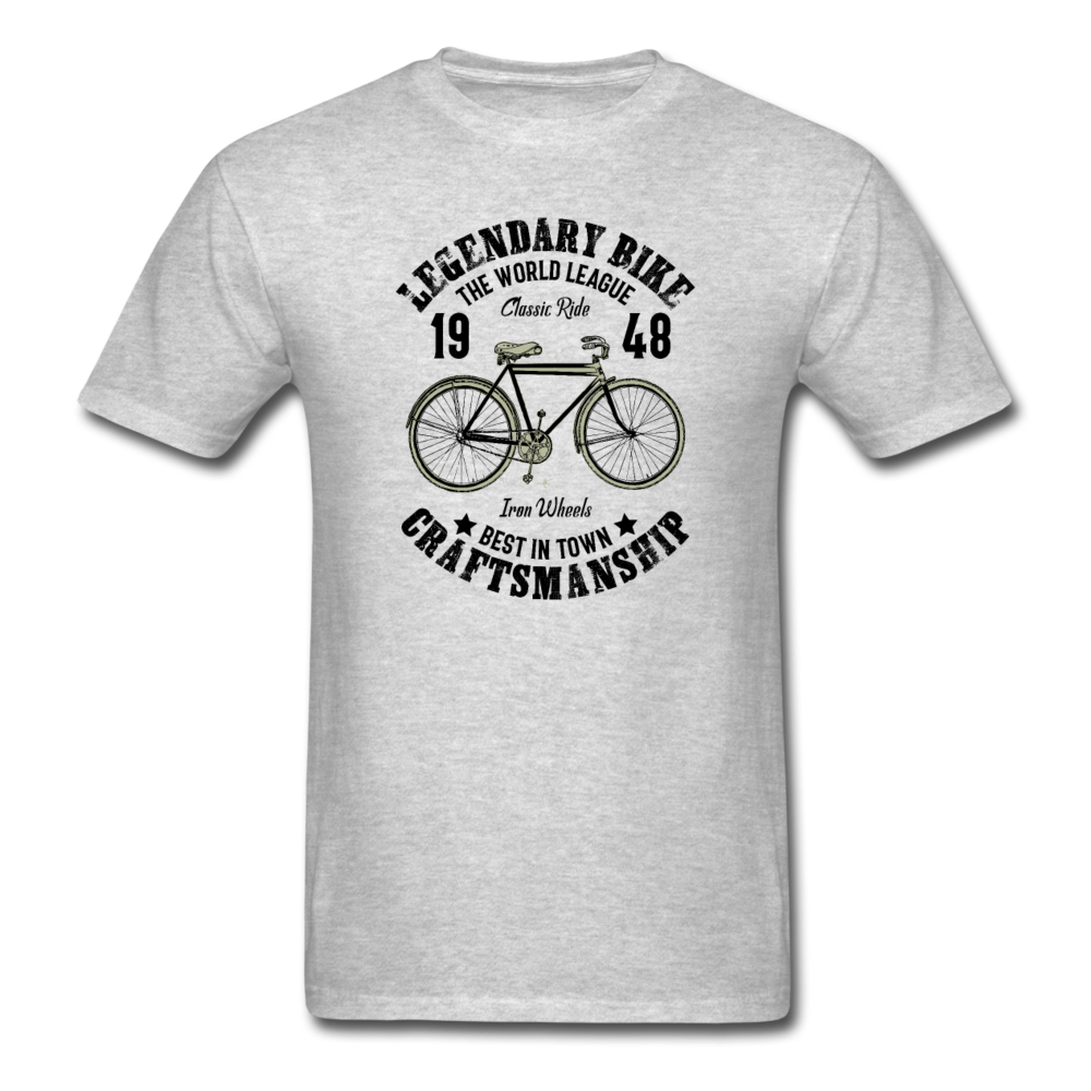 Unisex Classic Legendary Bike T-Shirt - heather gray