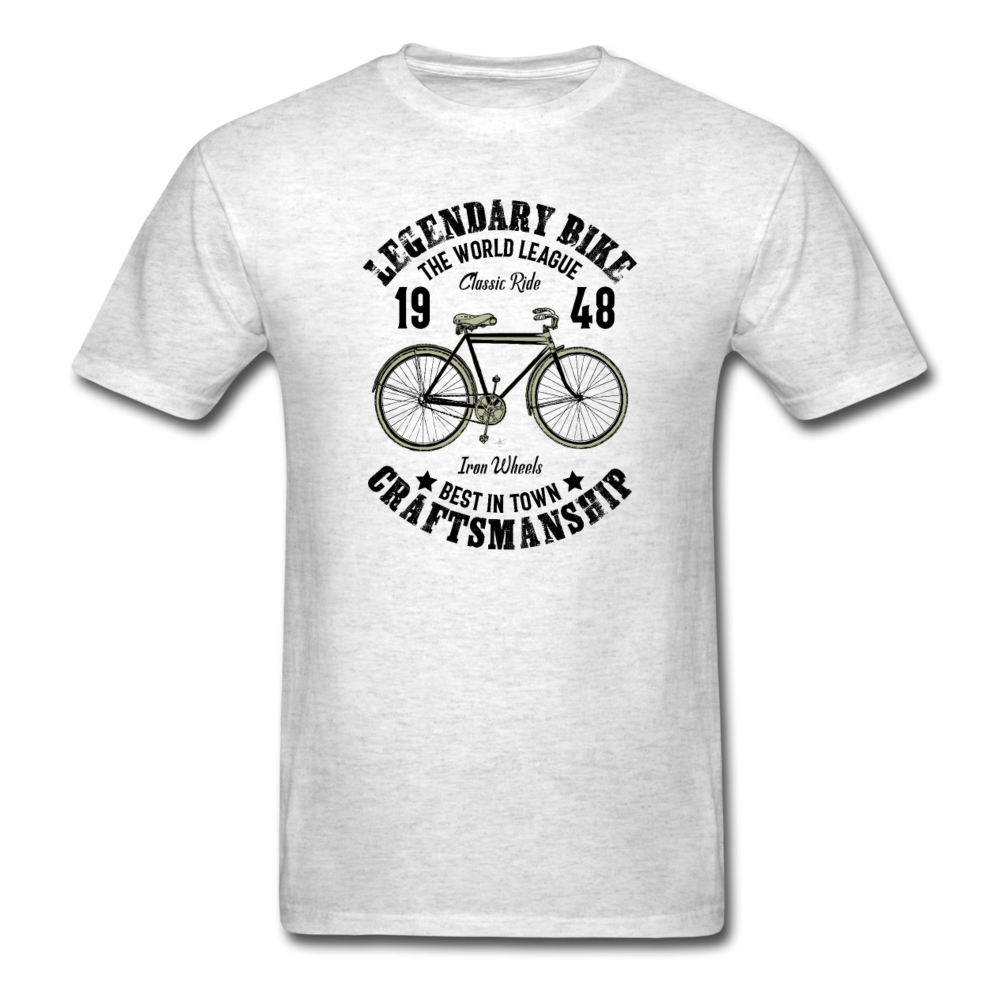 Unisex Classic Legendary Bike T-Shirt - light heather gray