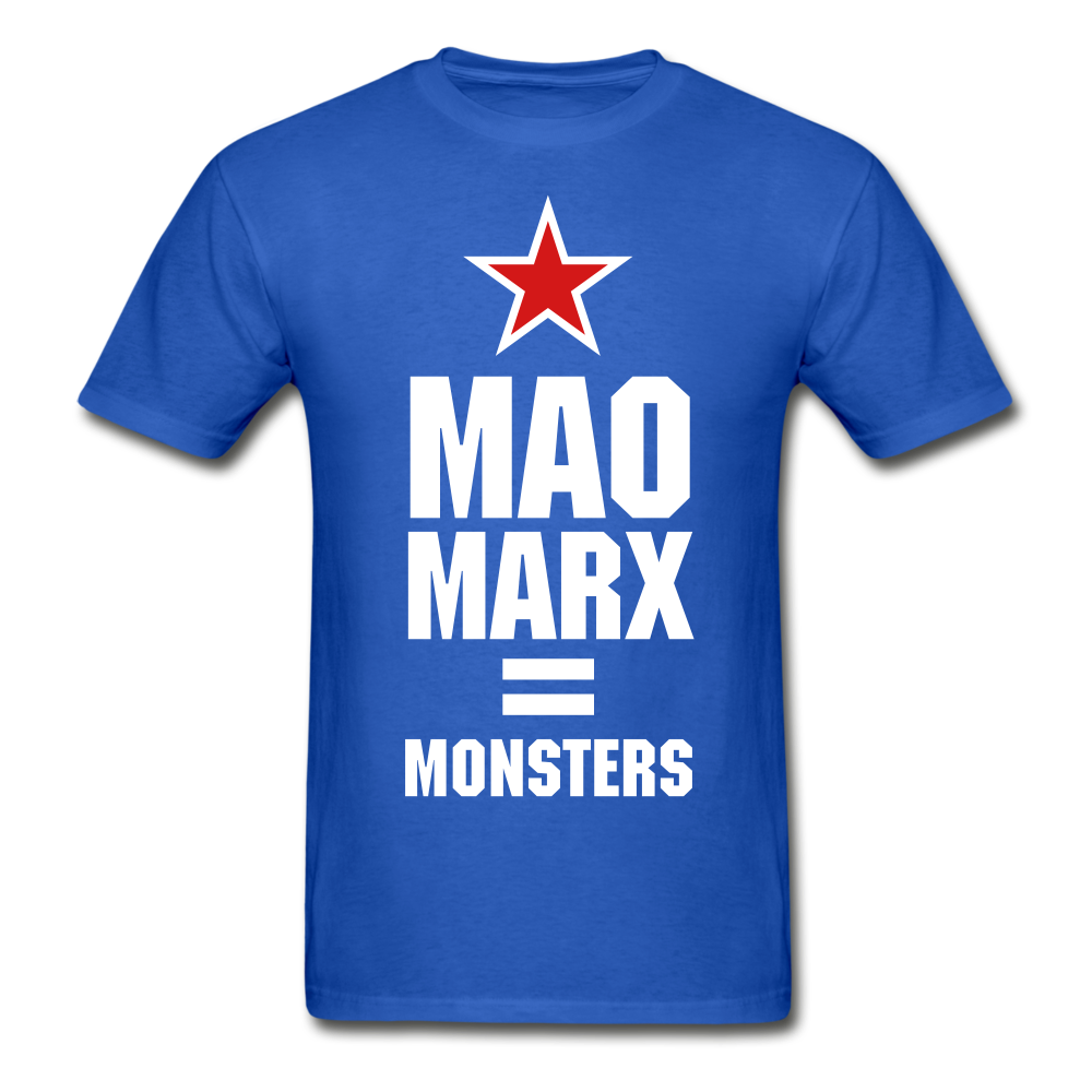 Gildan Ultra Cotton Adult Mao Marx Monsters T-Shirt - royal blue