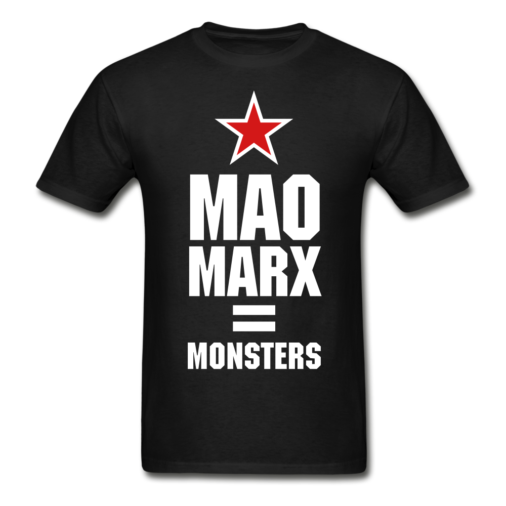 Gildan Ultra Cotton Adult Mao Marx Monsters T-Shirt - black