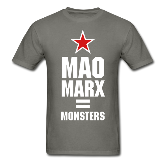Gildan Ultra Cotton Adult Mao Marx Monsters T-Shirt - charcoal