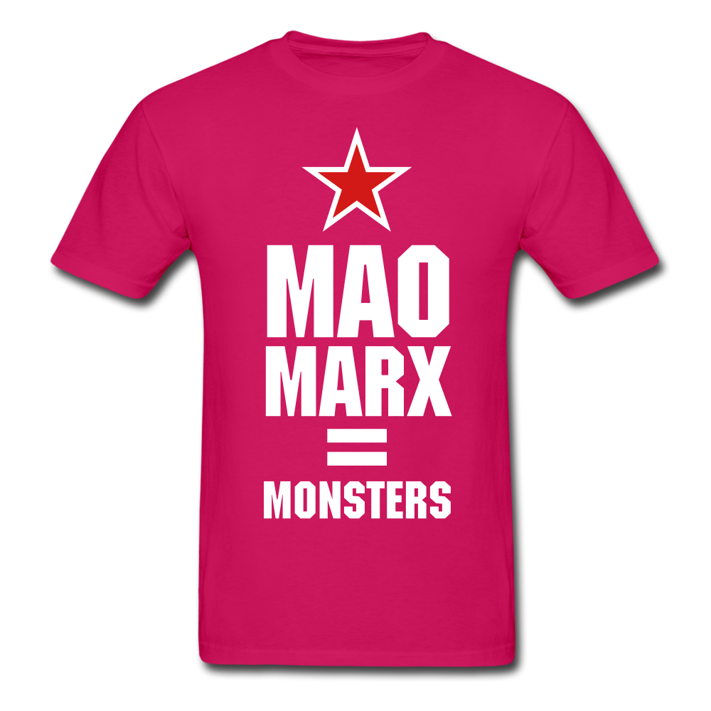 Gildan Ultra Cotton Adult Mao Marx Monsters T-Shirt - fuchsia