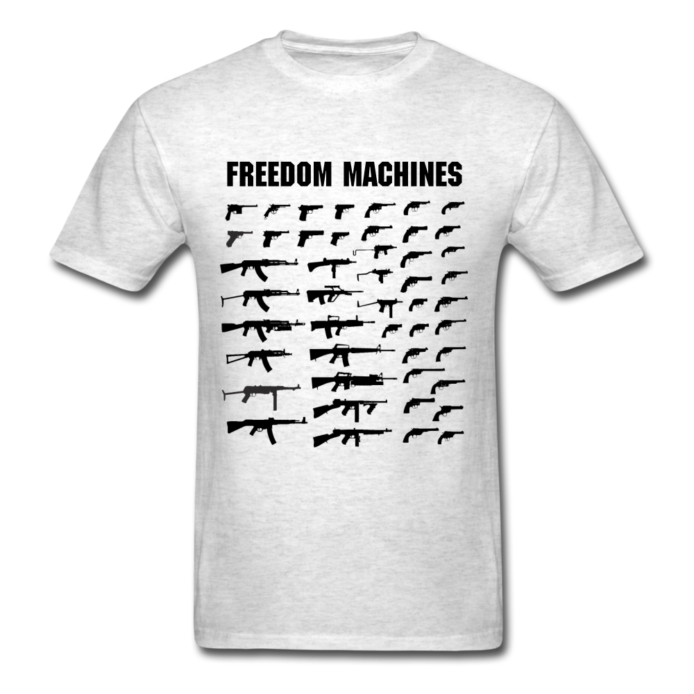 Unisex Classic Freedom Machines T-Shirt - light heather gray