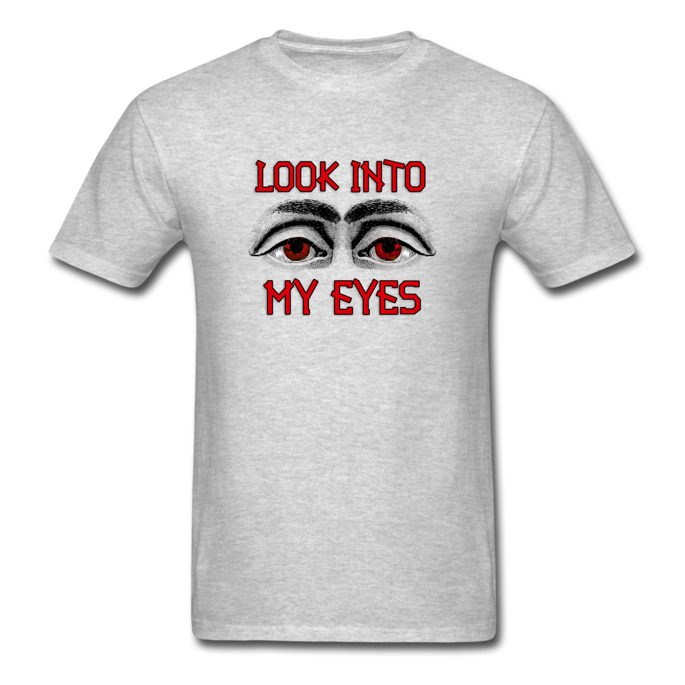 Unisex Classic Look Into My Eyes T-Shirt - heather gray