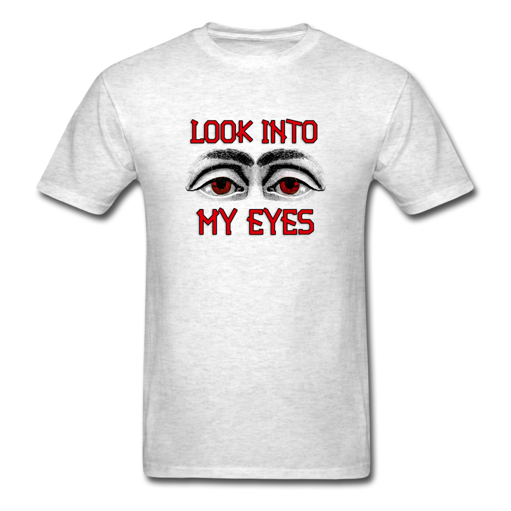 Unisex Classic Look Into My Eyes T-Shirt - light heather gray