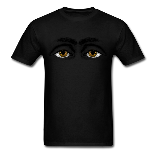 Unisex Classic Creepy Eyes T-Shirt - black