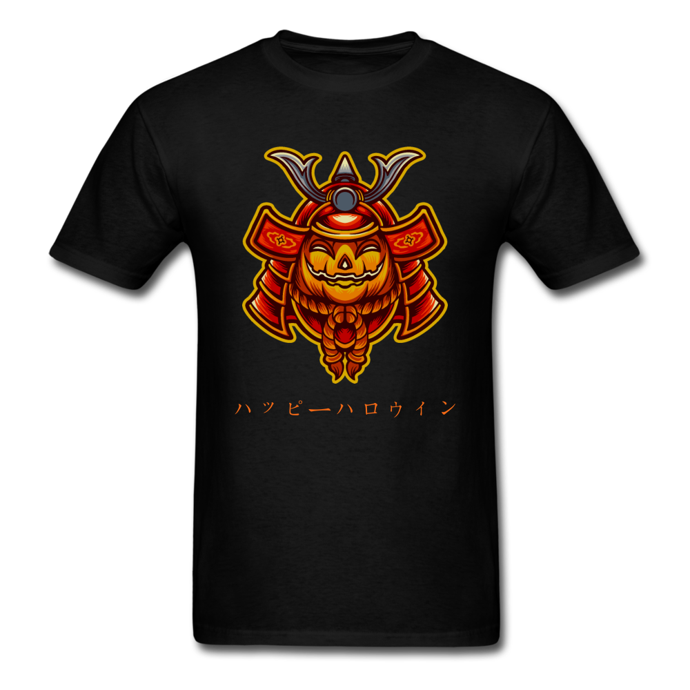 Unisex Classic Happy Halloween Japanese T-Shirt - black