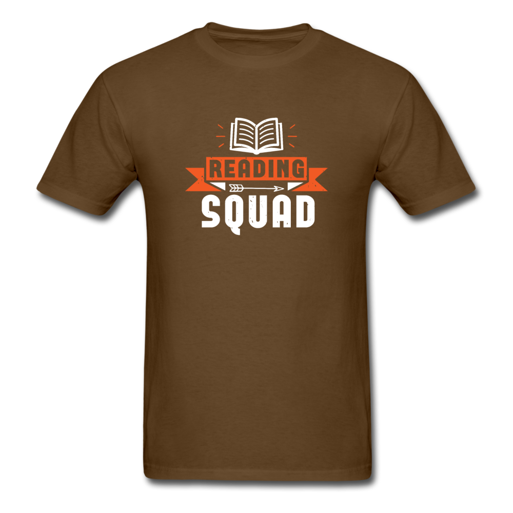Unisex Classic Reading Squad T-Shirt - brown